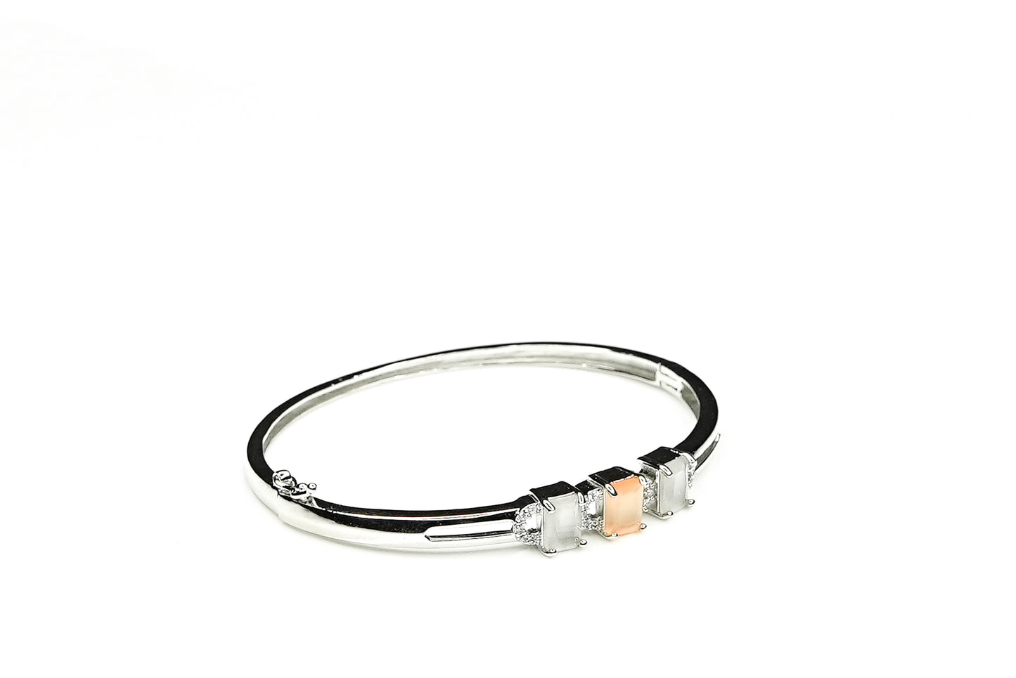 Silver Harmony Sunset Bracelet