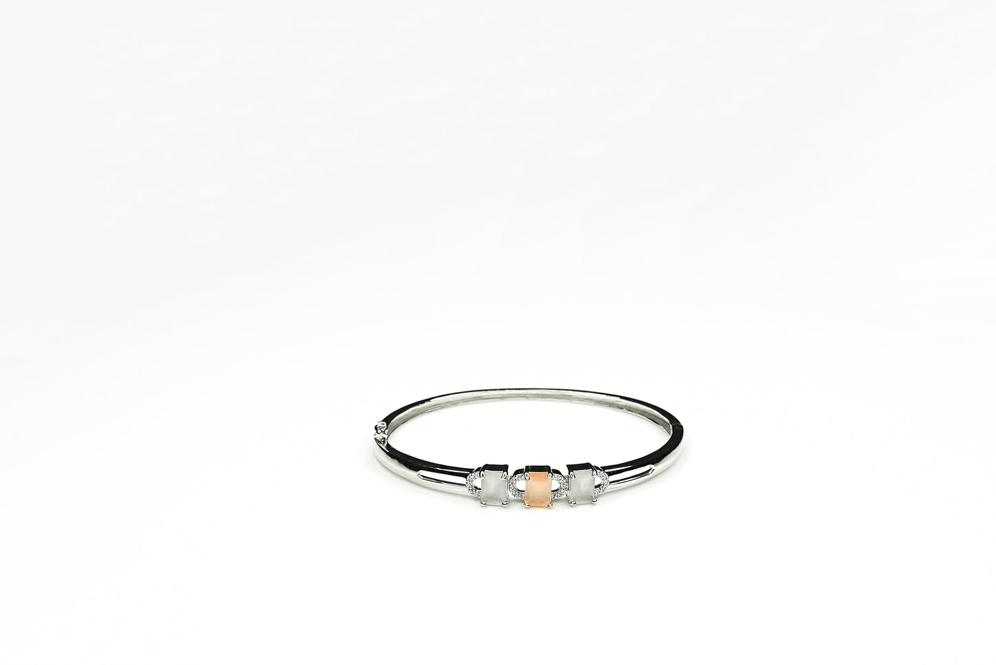Silver Harmony Sunset Bracelet