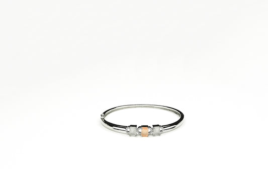 Silver Harmony Sunset Bracelet