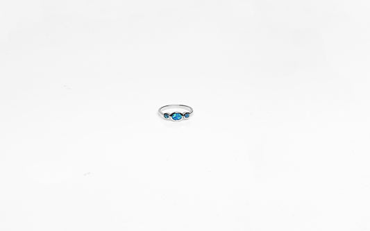 Silver Trinity Ring